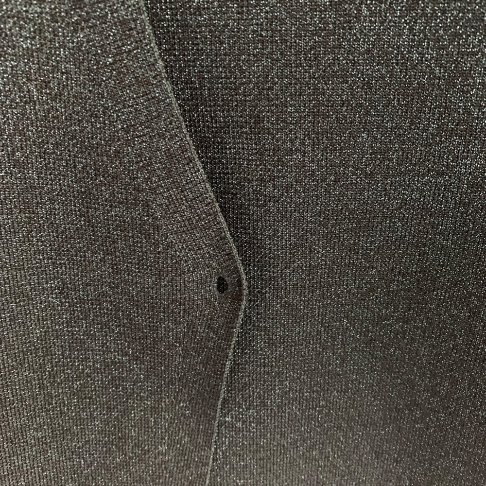 COS Matching Jacket to Knitted Bodycon Mini Dress Metallic - Picture 5 of 6